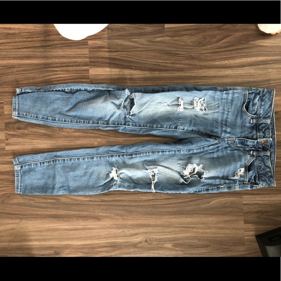 TWO PAIRS! Ripped Cropped Jeans! - Picture 6 of 10